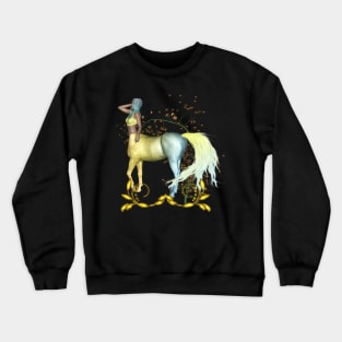 Awesome centaur female in soft colors Crewneck Sweatshirt